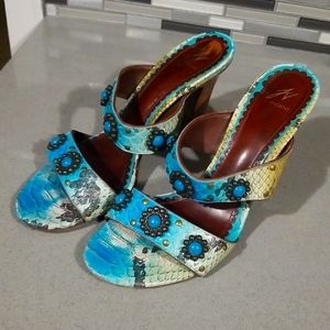 J VINCENT heels sandals